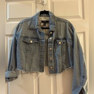 Cropped Denim Jacket